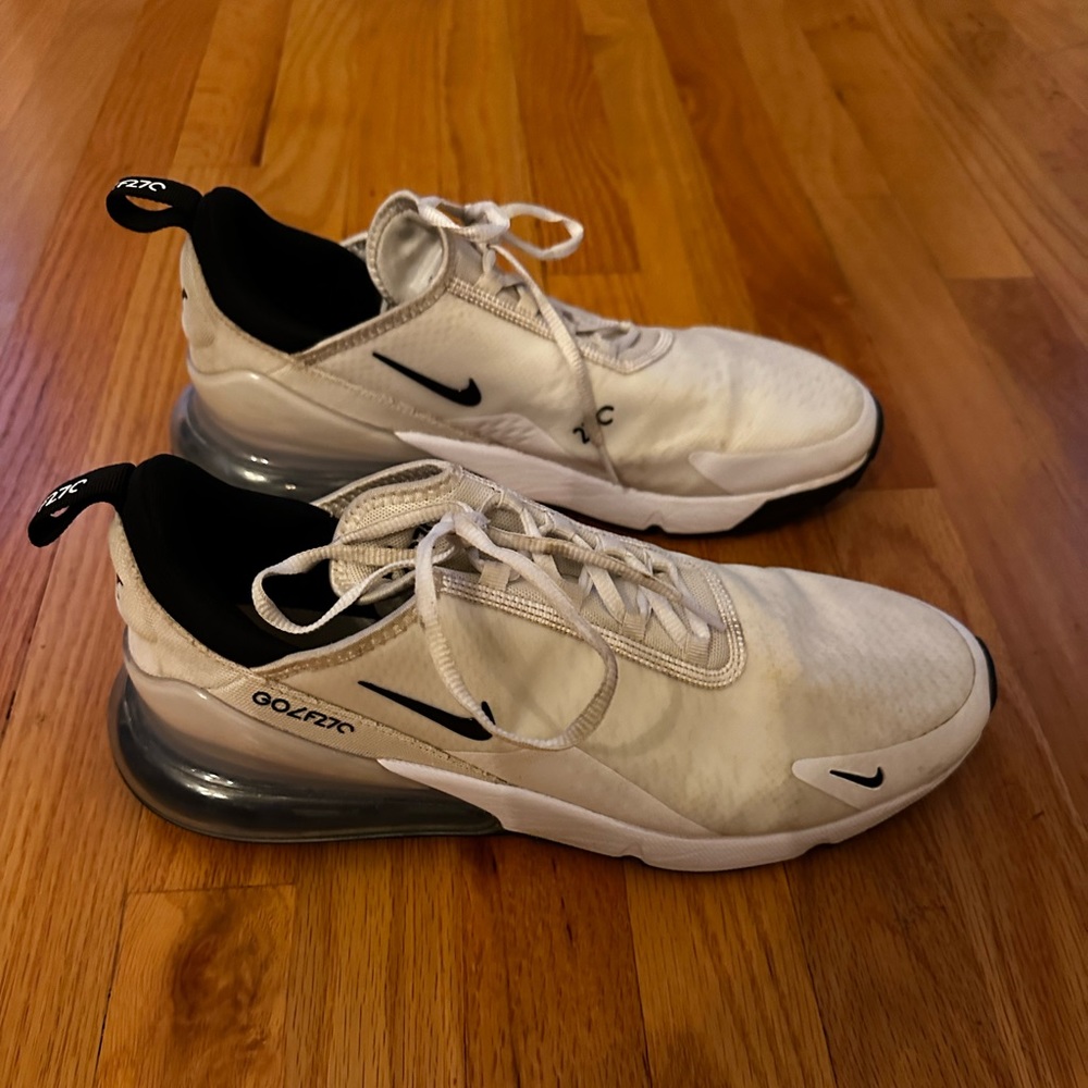Nike Air Max 270 G Golf “White Black” Shoes Size 11